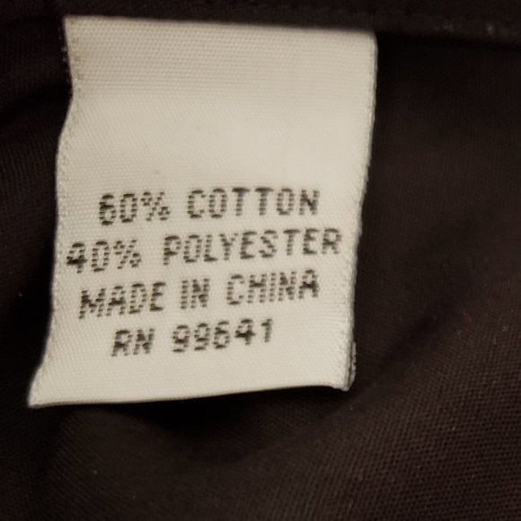 LINEA UOMO Black Long Sleeve Button-Up Dress Shirt Size 17 ½ 34/35 - Picture 5 of 6